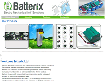 Tablet Screenshot of batterix.co.il